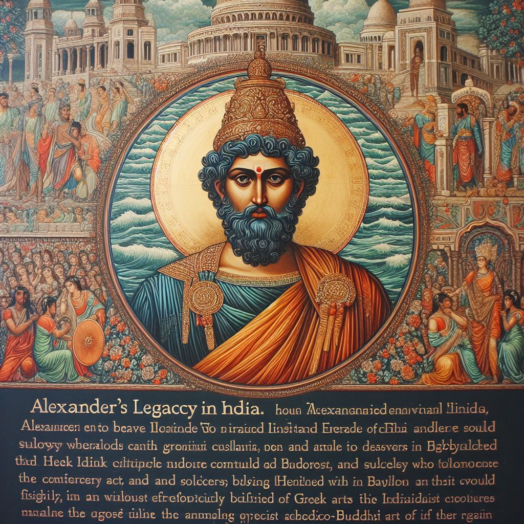 What happened after Alexander and his army crossed the Indus River in India