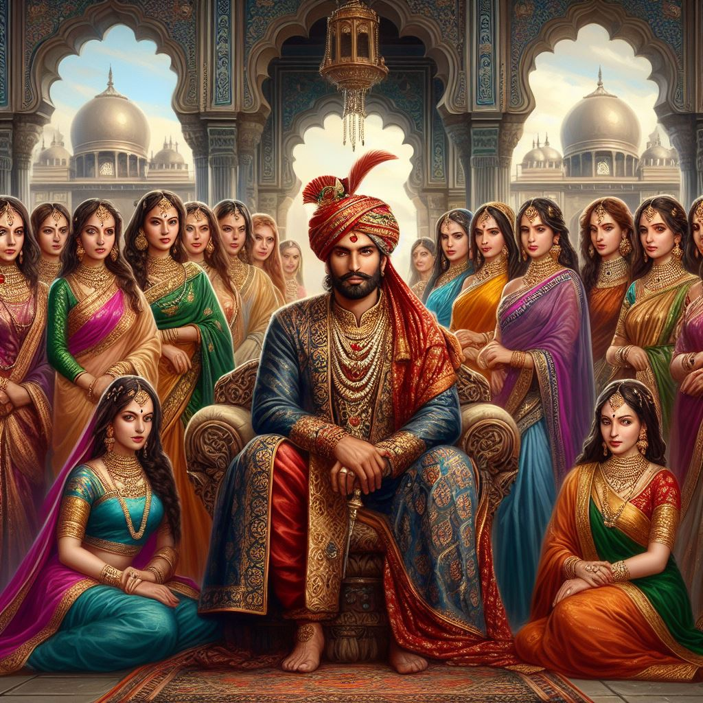 If polygamy is wrong in Hinduism then why Indian kings have so many wives