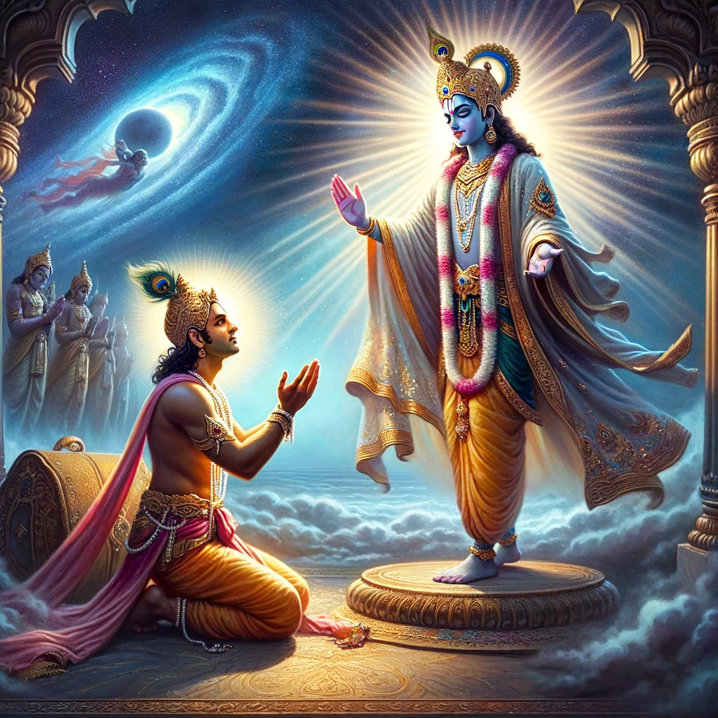 Who is Supreme god according to Bhagavad Gita