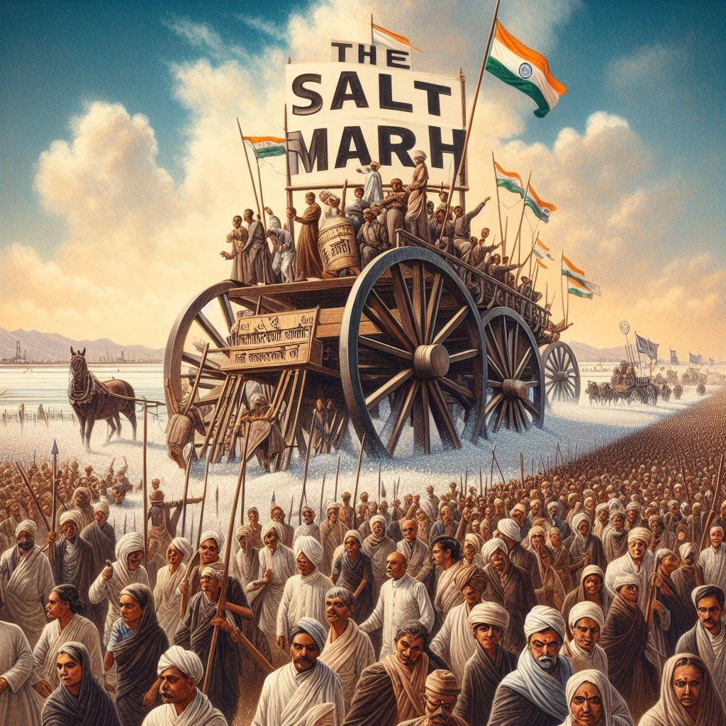 Why was the Salt March a turning point in India struggle for independence