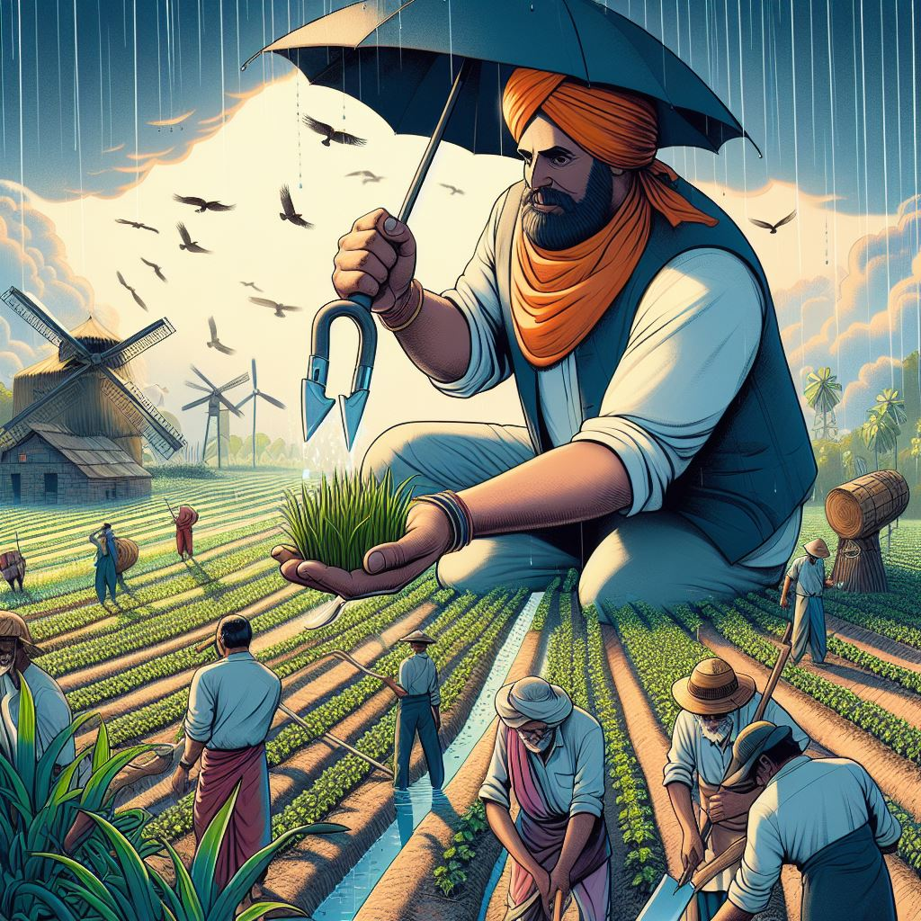 Why Indian agriculture is called gambling of monsoon